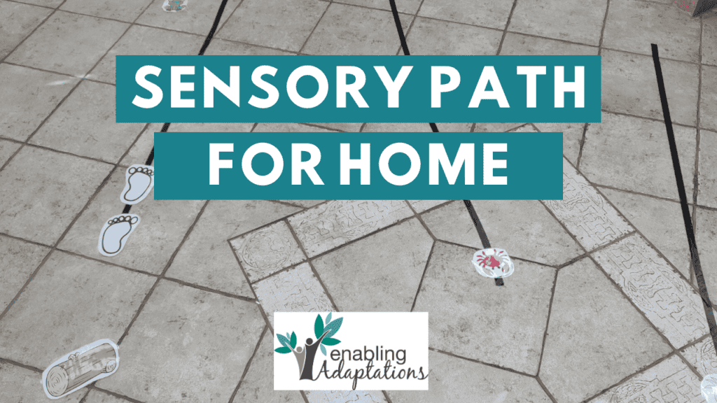 Children finding it hard to focus? Try a home sensory path